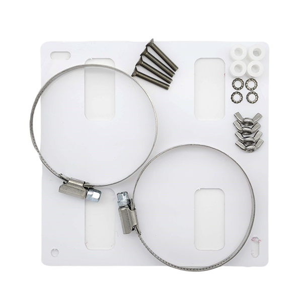 Kit per il montaggio su palo dell'involucro del ripetitore/bridge, cinghia inclusa