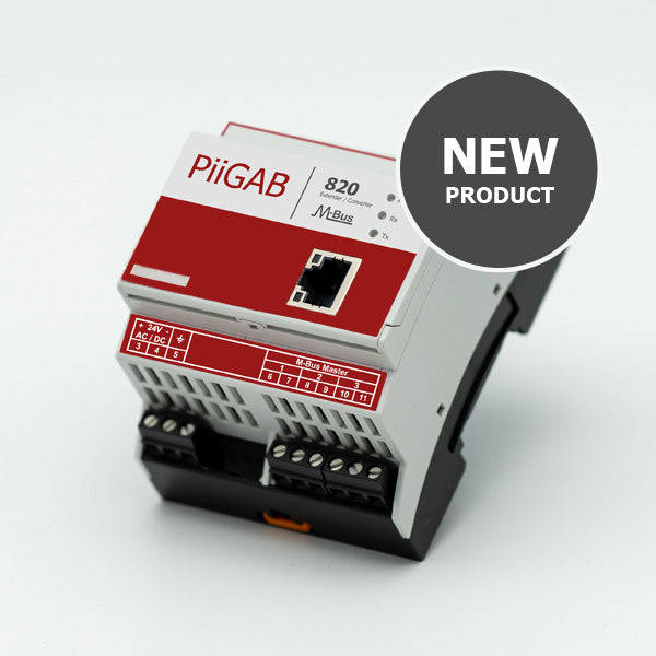 PiiGAB 820 Converter & Extender – M-Bus