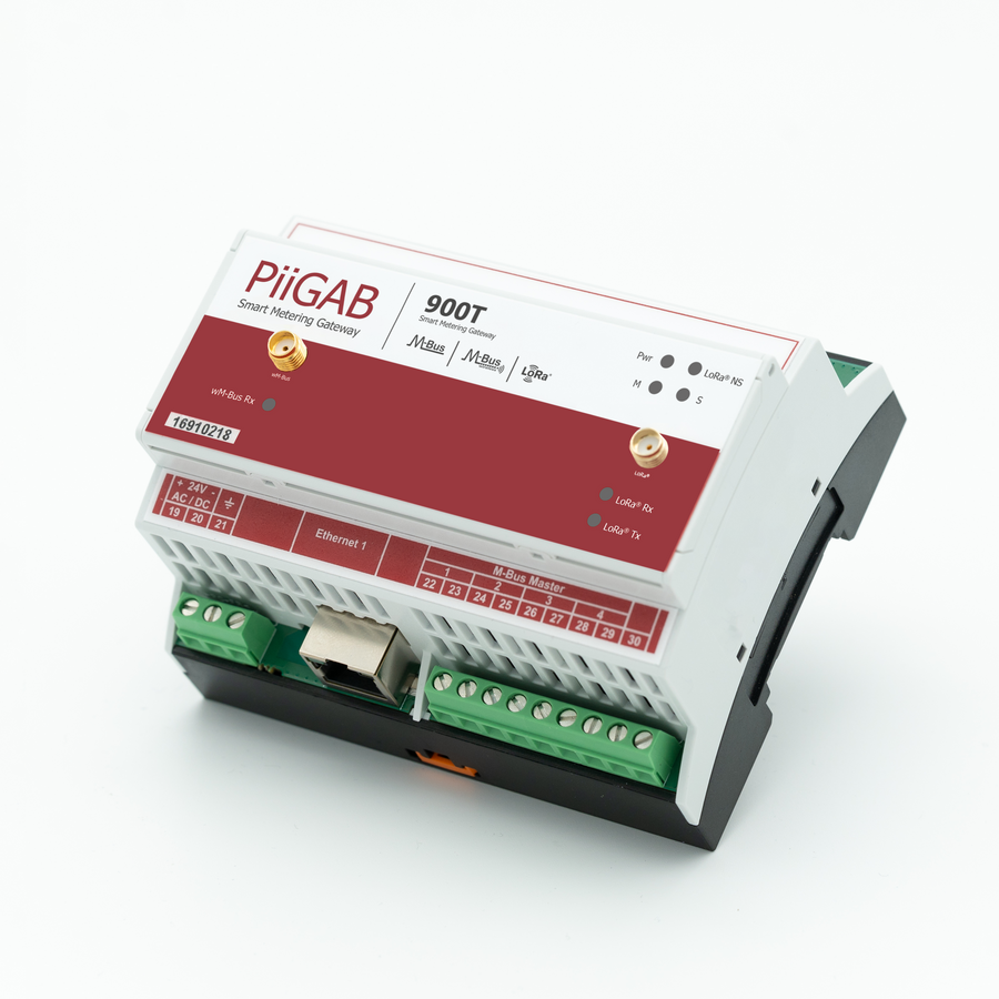 PiiGAB 900T Smart Gateway – M-Bus / wM-Bus / LoRaWAN