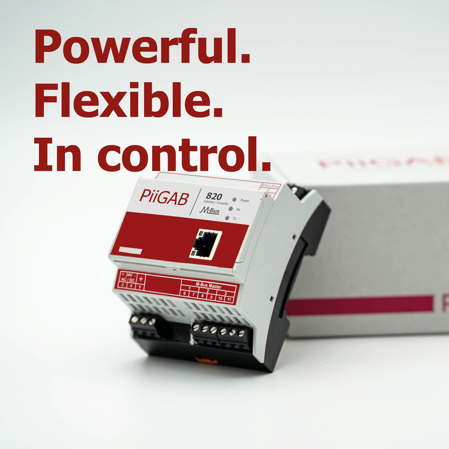 PiiGAB 820 Converter & Extender – M-Bus