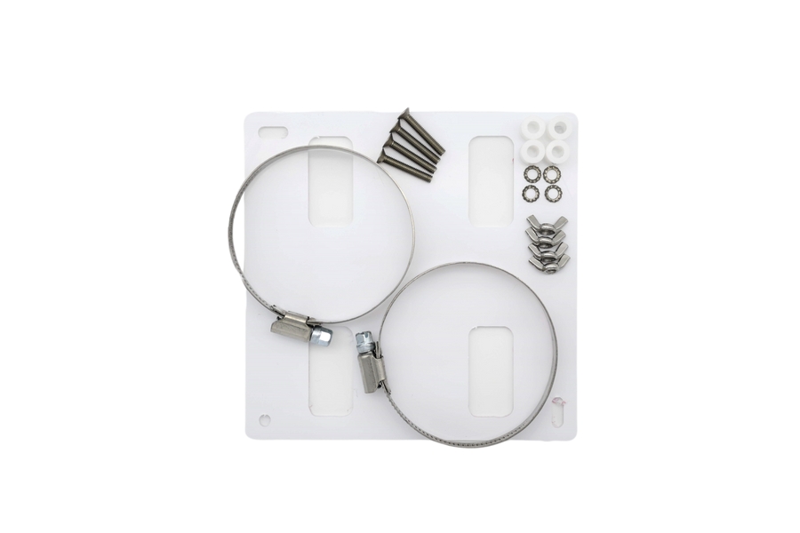 Kit de montage sur poteau pour boîtier de répéteur/pont, sangle incluse (H3)